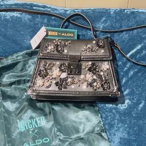 Aldo x Wicked KnowYourPower Elphaba Embellished Top Handle Bag